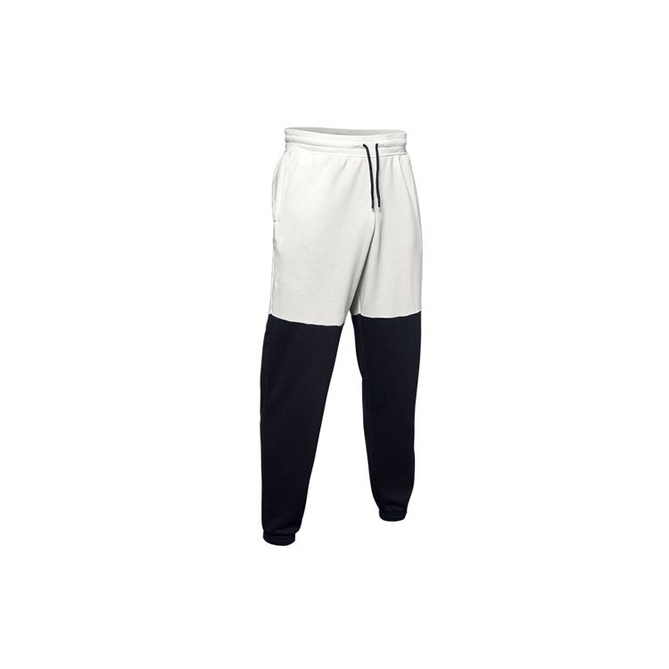 Under Armour Tapered Training Joggers Men Bottoms Agate-White 1345603-112