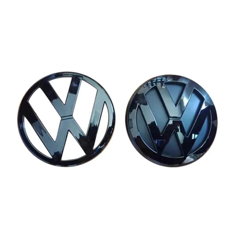 VW GTI GOLF 2026 Горячий Для VW VOLKSWAGEN Глянцевый Черный Подходит для volkswagen Golf 4 MK4 1999-2006 116 мм Значок Решетки Радиатора Передний + 118 мм Задний