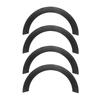 4pcs Wheel Eyebrow Protector Guard Flexible Widened Wheel Arches Lips Universal Car Accessory