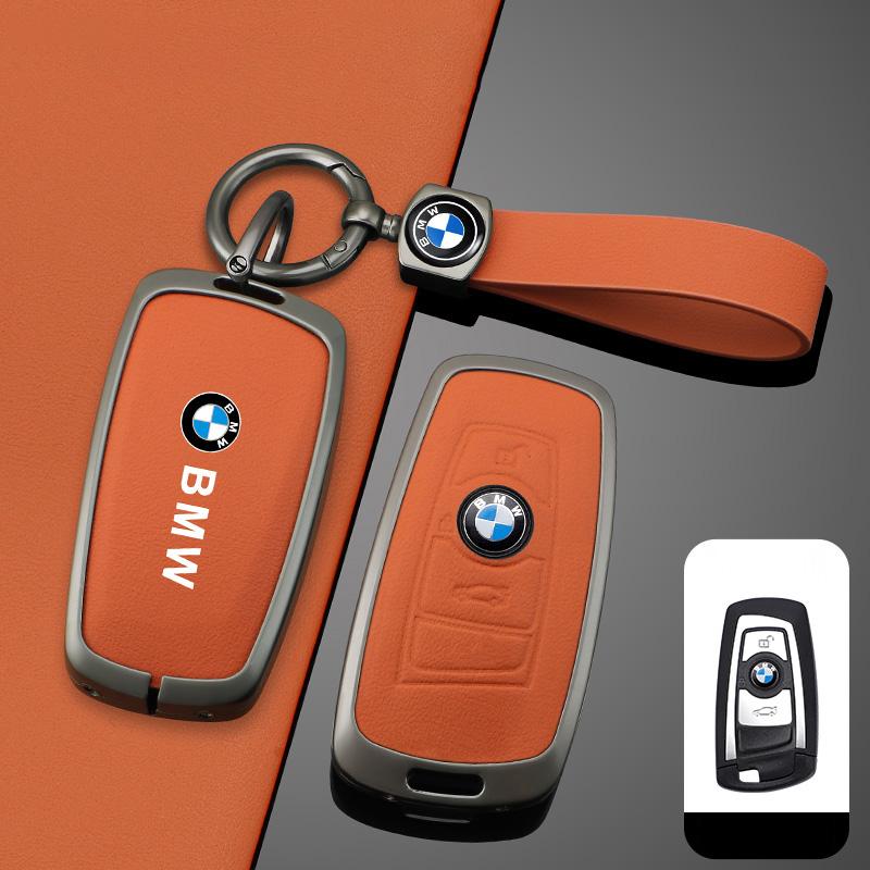 EBGU9 Car Metal Keychain Holder Key Cover Case Protector For BMW F20 G20 G30 X1 X3 X4 X5 G05 X6 X7 G11 F15 F16 G01 G02 Accessories