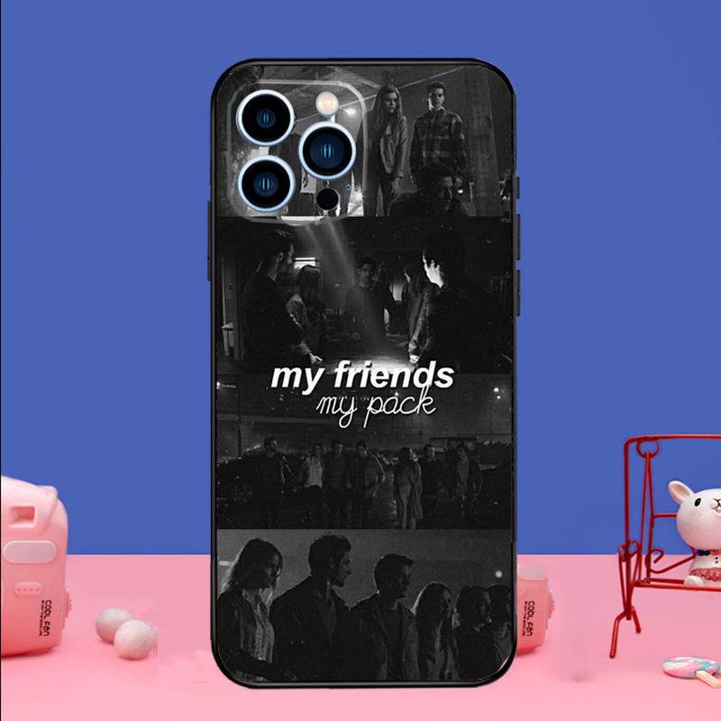 Teen Wolf Phone Case For iPhone 17 16 15 13 11 12 14 Pro Max mini 15 16 Plus 16e 17 Air Bumper Cover
