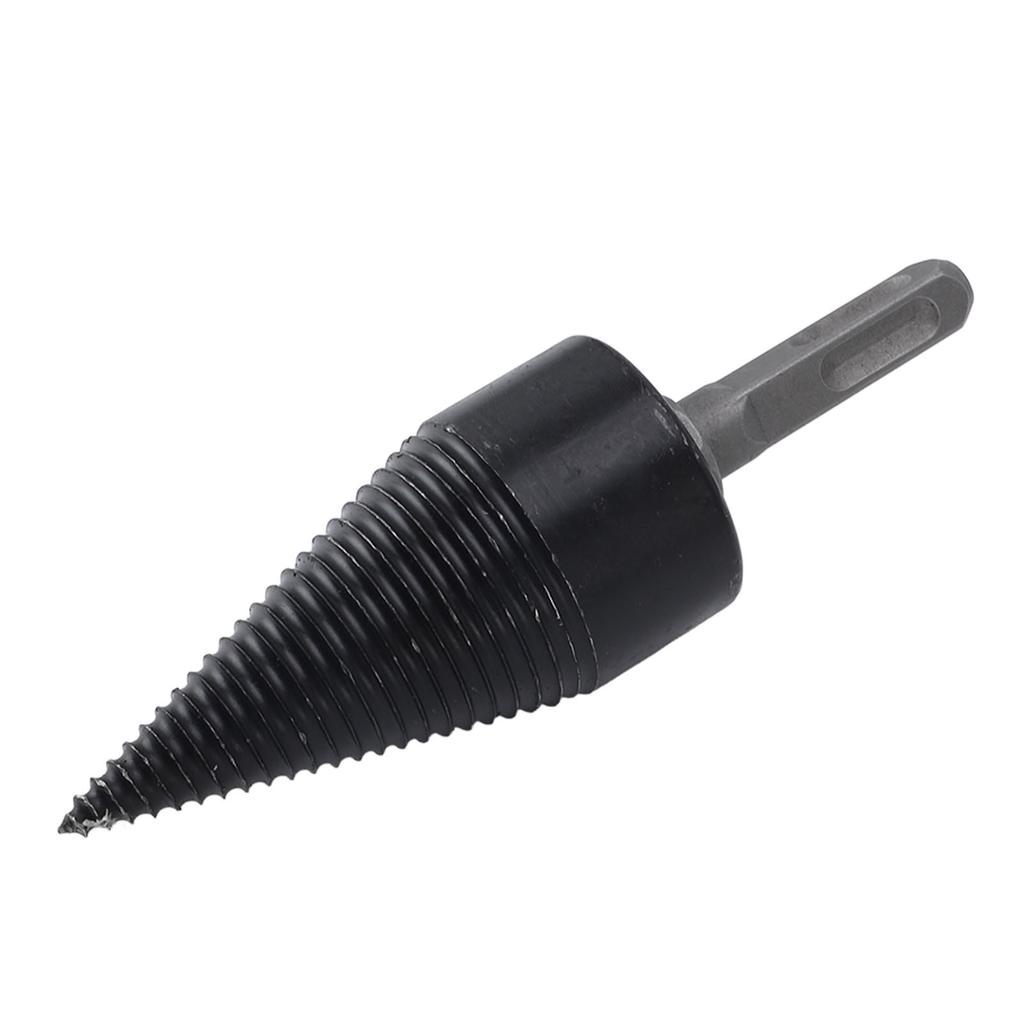 Firewood Log Splitter Kindling Splitting Wood Drill Bit with 3 Drilling Handles Firewood Log Drill