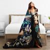 Off Campus  Hockey Romance Grahams  Flannel Throw Blankets  Blankets for Home Bedroom Ultra-Soft Bedroom Quilt,