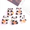 Translucent Luminous Pumpkin Panda Resin Accessories for DIY: Handmade Hair Clips, Phone Cases, Shoes