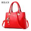 Women's Fashion Handbag, Simple Trend Shoulder Crossbody Wedding Bag, Red