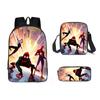 Backpack Three Piece Set Waterresistant Material Kids For