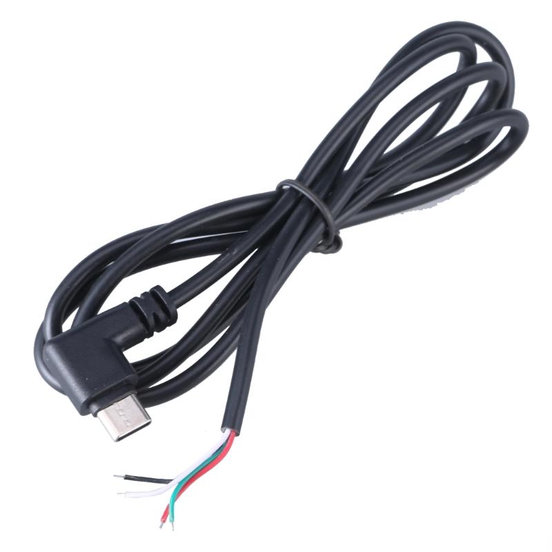 90 градусов/прямая головка USB Type C Male to 4Pin Connector Cable Шнур для быстрой зарядки и синхронизации Скорость 480 Мбит/с