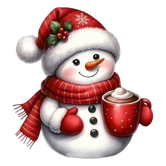 Подвеска в виде оленя Санта-Клауса, праздничная рождественская елка, подвесное украшение, акриловое украшение в виде мультяшного Санты