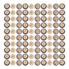 100Pcs Button Natural Colorful Wooden Little Daisy DIY Clothing Decorative Accessories 15mm