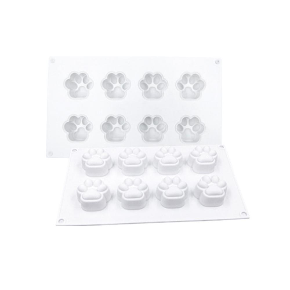 Cat Claw Silicone Mold 8 Cat Claw Cake Mold Dog Claw Mousse Cake Mold Ice Cream Jelly Silicone Mold