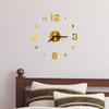 Элегантные 3D акриловые цифровые настенные часы «Сделай сам» для креативного украшения дома, гостиной