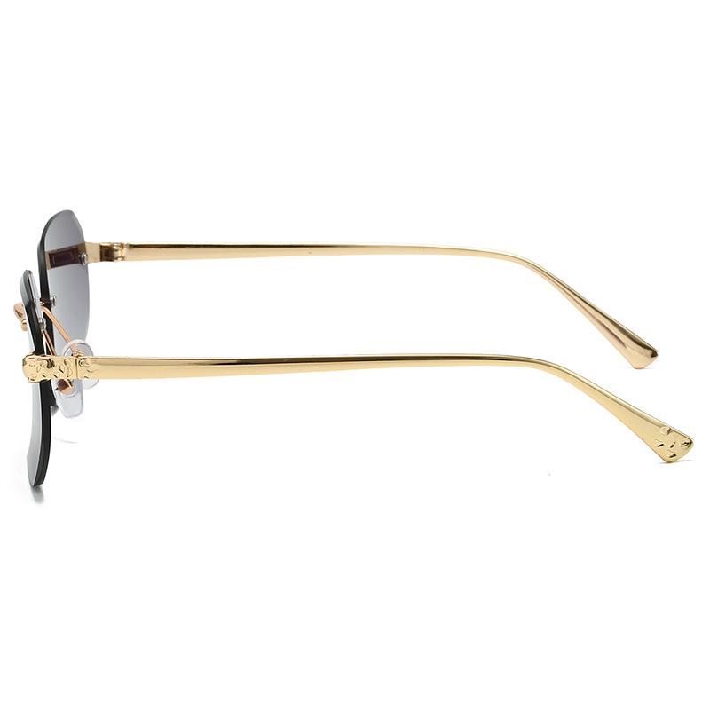 Солнцезащитные очки JYL TS Защита от УФ Леопардовая Безрамная Мужские/3130