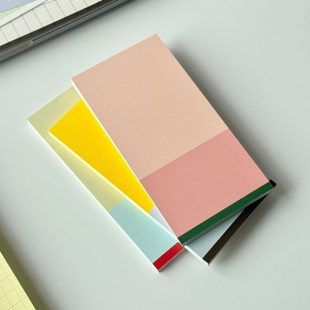 50/100Sheets Non-sticky Memo Pad Long Style Message Paper INS Writing Notepad School Office
