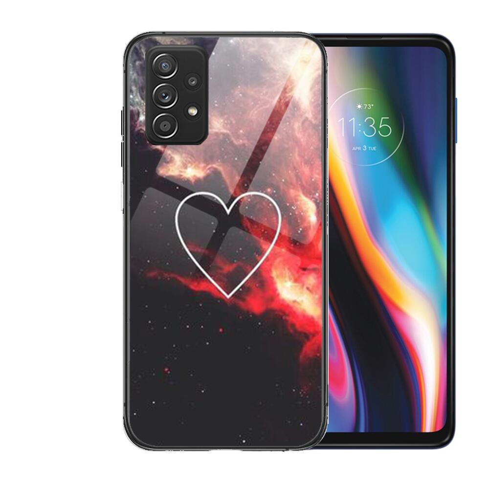 Чехол из закаленного стекла с сердечком для телефона Samsung Galaxy A51 A71 A60 A70S A70 A80 A21S A41 A20E A50 A30S 5g A32 A40S A20S plus