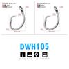 5pcs Stainless Steel Circle Hook Fishing Anticorrosion Tuna Hook Giant Fishing Hook  Saltwater
