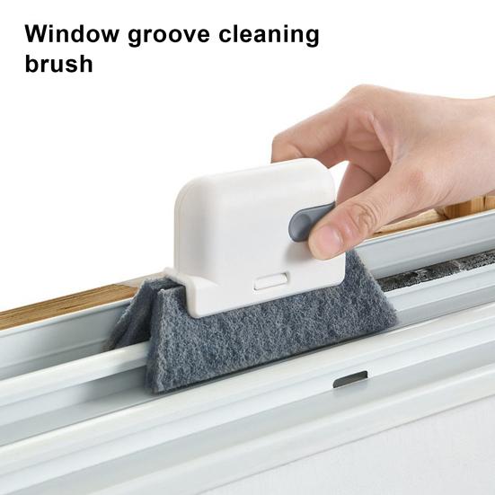 Щетка для чистки оконных пазов со сменной губкой Набор инструментов для чистки окон