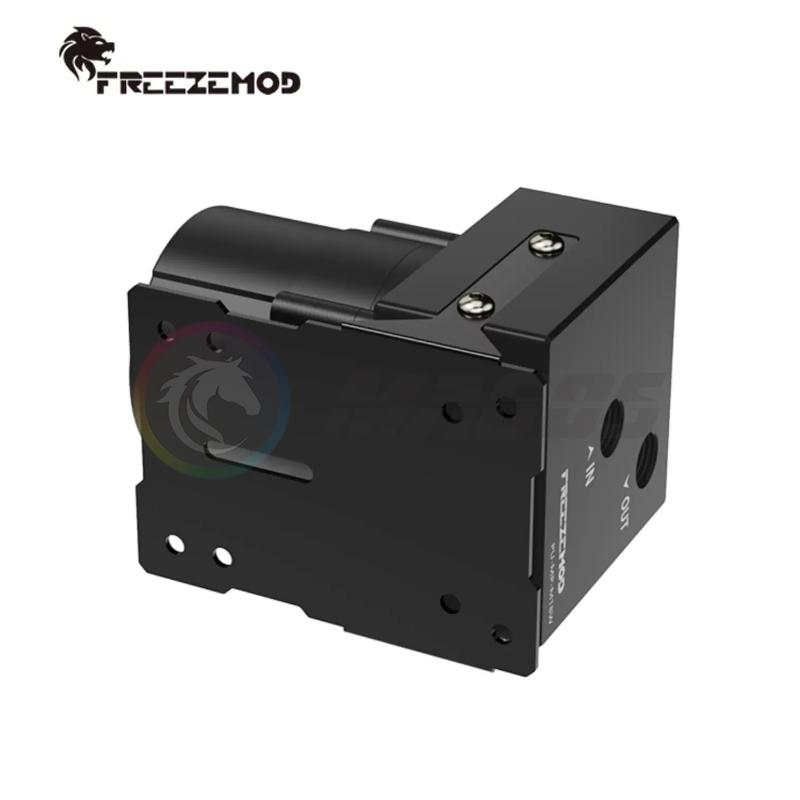 FREEZEMOD D5 PWM Pump Maximum Flow 1200L/H Lift 7 Meter For PC Water Cooling Black PU-MP-M18W