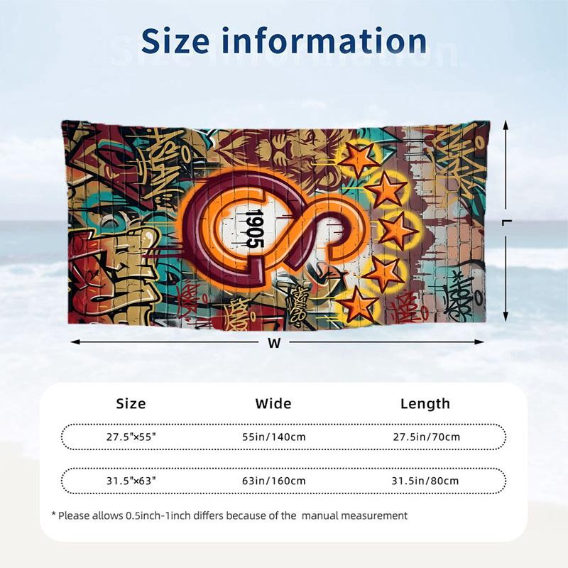 Galatasaray Beach towels also serve as bath towels summer essential a musthave for the outdoors the beach and the pool