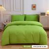 Soft Brushed Microfiber Bedding Set Solid Color 4-Piece Comforter Cover Queen King Full Twin