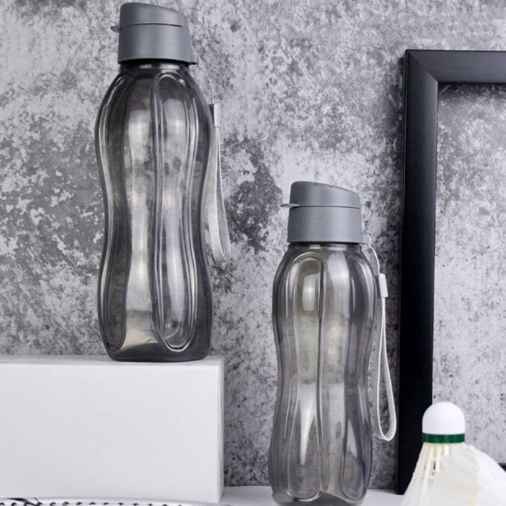 Large Capacity Sports Water Cup Solid Color Water Kettle Durable Plastic Water Bottle Outdoor