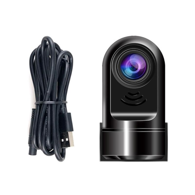 Мини-видеорегистратор для автомобиля, видеорегистратор высокого разрешения с предупреждением о лобовом столкновении, Wi-Fi, видеокамера с G-сенсором