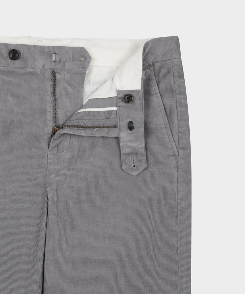 BROOKS BROTHERS Узкие вельветовые брюки чинос 15W (серый) (Bbpcmnf401)