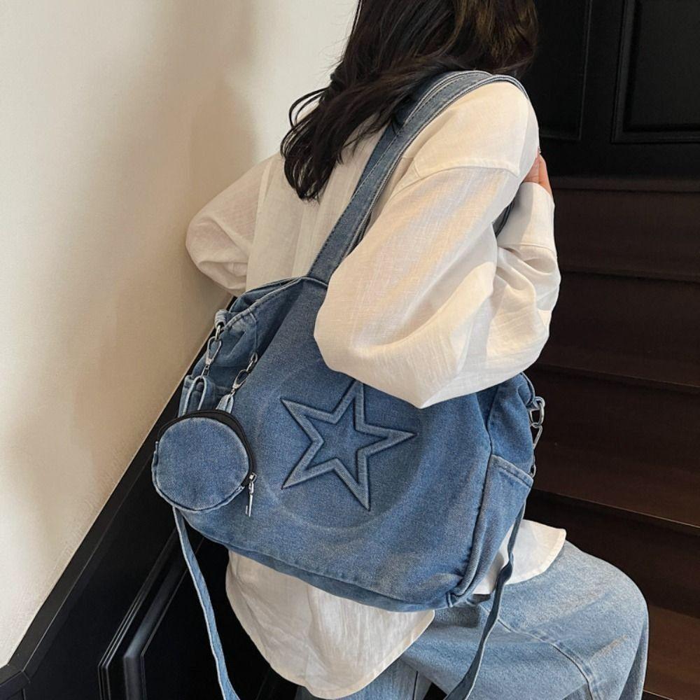 Vintage Women Tote Bags Y2k Gothic Handbag Leisure Messenger Bags  Daily