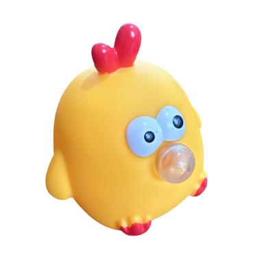 Игрушка-цыпленок ручной работы для снятия стресса, забавная игрушка для снятия стресса и разминания