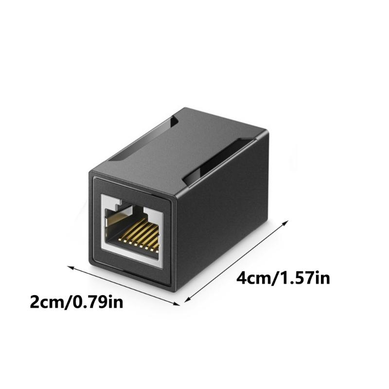 Качественный разъем RJ45 Cat7 Ethernet Gigabit сетевой удлинитель для Cat7/Cat6/Cat5e Быстрая передача данных Помехоустойчивость