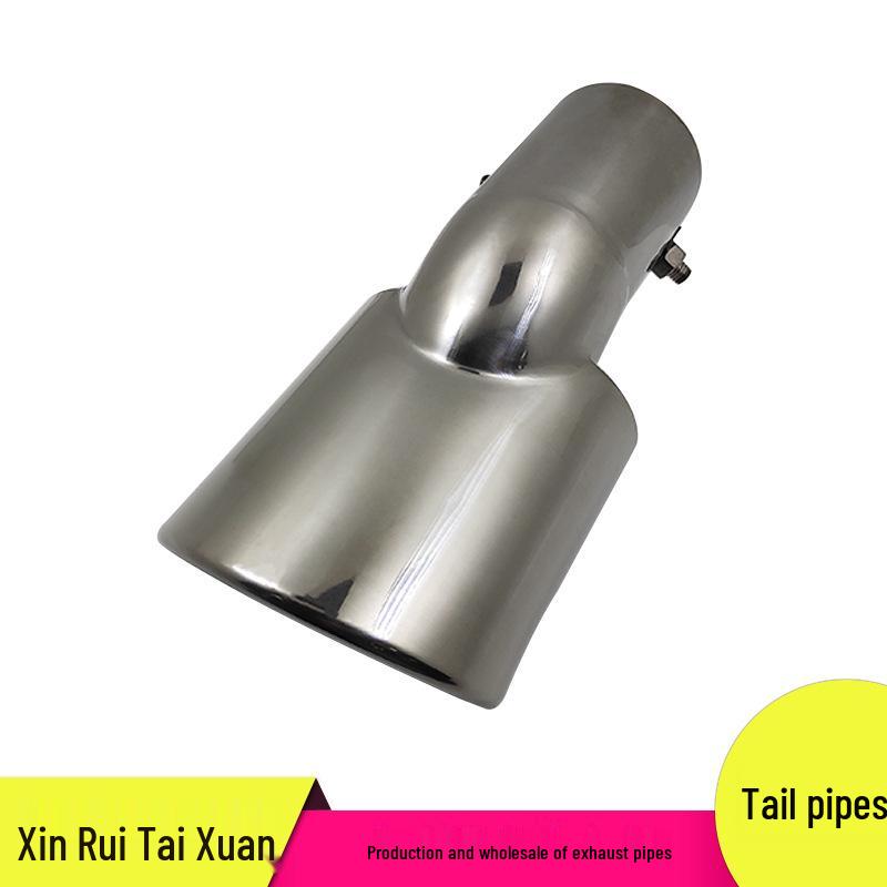 Titanium Black Stainless Steel Exhaust Tailpipe for New Fit, Cruze, and 10th-Gen Civic