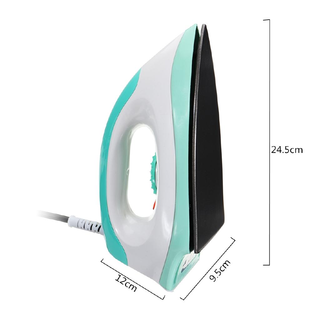 Портативный электрический утюг для одежды ручной 12 В 50 Гц, сухой, с антипригарной подошвой, для путешествий в автодоме, автоматическая регулировка, 150 Вт