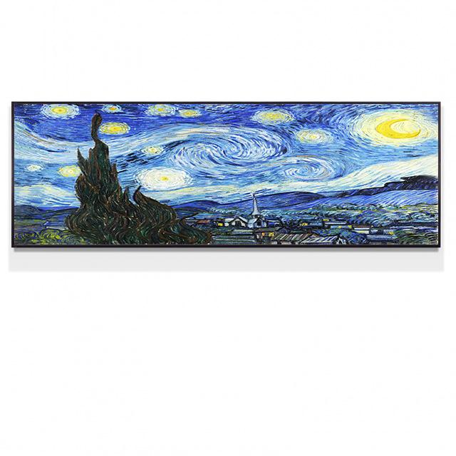Импрессионист Ван Гог Картины Холст Картины Маслом Абстрактное Пшеничное Поле Цветение Миндаля Звездная Ночь Плакат Домашний Декор Без Рамки Без Рамки
