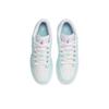 Детские кроссовки Air Jordan 1 Low SE GS Glacier Blue разноцветные белые суперфиолетовые HJ3481-491