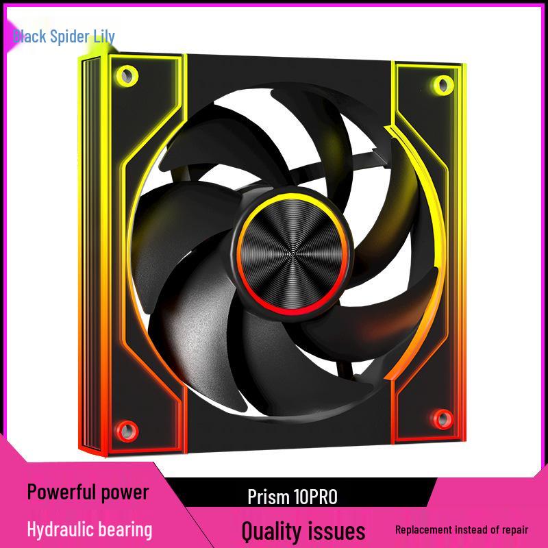 Корпусный вентилятор Prism 10PRO 12CM ARGB с ШИМ-управлением температурой и синхронизацией