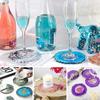 Irregular Wave Tea-Cup Coaster Silicone Molds for DIY Resin Artwork, Home Decor
