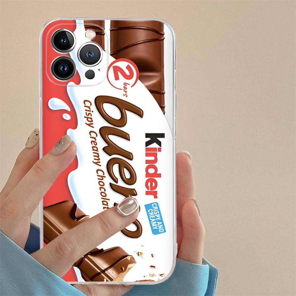 Чехол-брелок для телефона KINDER JOY Surprise Trolly Egg Для IPhone 17 16e 16 15 14 13 12 11 Mini Pro Max Plus Прозрачный Мягкий