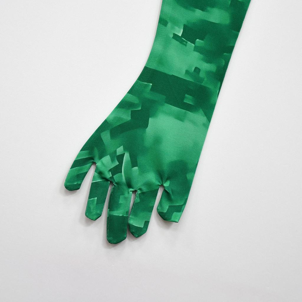 4757 Kids Boys Girls Gorilla Tag Green Jumpsuit Mask Children Christmas Halloween Cosplay Costume Outfits