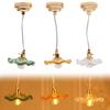 1/12 Scale Dollhouses Chandelier Miniature Furniture Pretend Play for Kids Doll House Furniture Model for Dollhouses