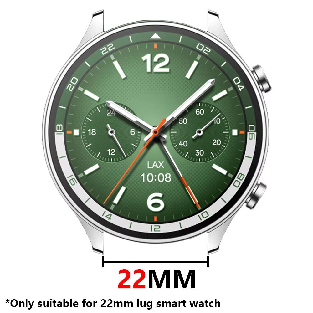 22-миллиметровый титановый ремешок для Huawei Watch GT6 5 Pro 46 мм Watch 4 Pro Ultimate Роскошный ремешок для Amazfit Watch Balance 2 XIAOMI Watch 2