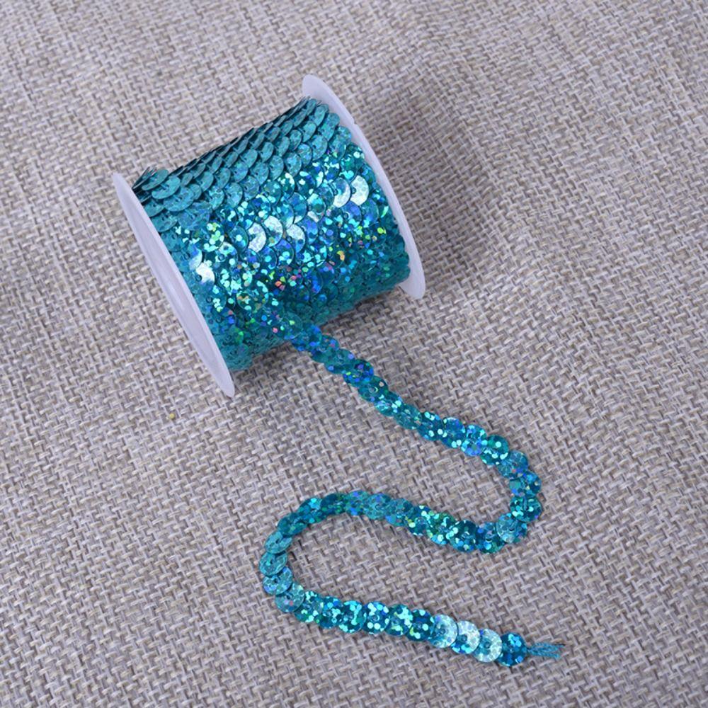 6 мм Отделка пайетками Блестящие плоские ПВХ пайетки Разноцветные пайетки Поделки Аксессуар для ткани/сумок/одежды