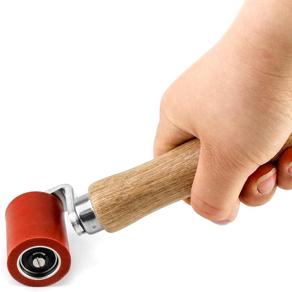 40 мм Высокотемпературный Силиконовый Прижимной Ролик для Швов Кровельный Ролик для Швов Силиконовый Ручной Прижимной Ролик для Швов для Сварки Кровельного ПВХ