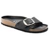 Birkenstock Верхний слой Коровья кожа Повседневные Удобные Модные Сандалии Женские сандалии Черный 1006522