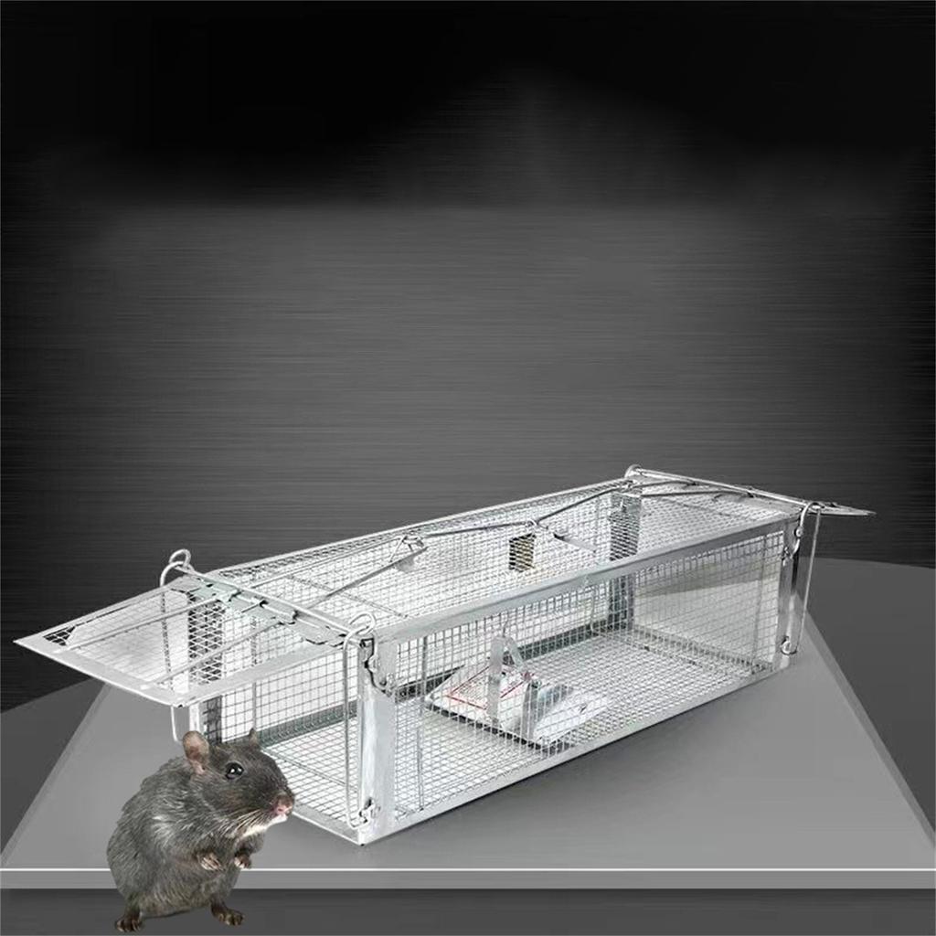 Бытовые автоматические ловушки для грызунов для поимки больших крыс Клетка для крыс для поимки крыс Металлическая железная клетка