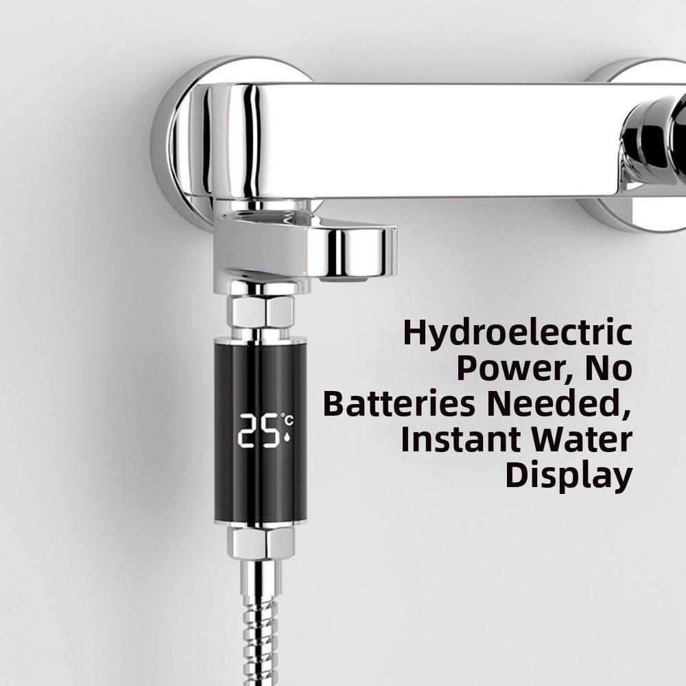 Intelligent Temperature Shower Nozzle Thermometer Hydroelectric Thermometer For Babies