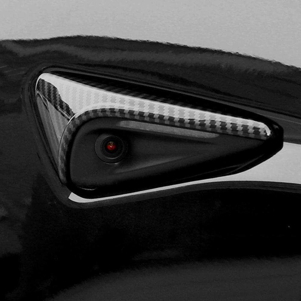 Защитная крышка боковой камеры автомобиля для Tesla Highland 2024, накладка на поворотник, наклейка на крыло, автомобильные аксессуары