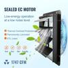 Shutter Exhaust Fan Shop Exhaust Fan 406 mm Remote Control Wall-mount EC