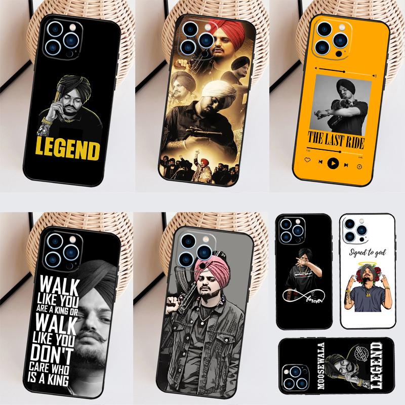 Чехол для iPhone 16 15 Pro 14 Pro Max Plus 11 13 12 Mini X XS XR Sidhu Moose Wala