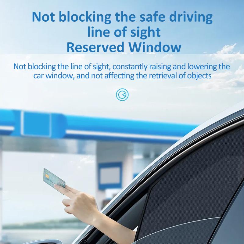 For Kia EV6 CV 2022 2023 2024 Auto Curtain Sunshade Accessories UV Blocking Sunshade Heat insulation Mesh Sun Visor Accessories