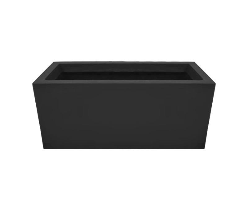 2026 Customized Large Rectangular Planter Outdoor Garden Flower Pots Rectangular cement flower box Durable flower pot