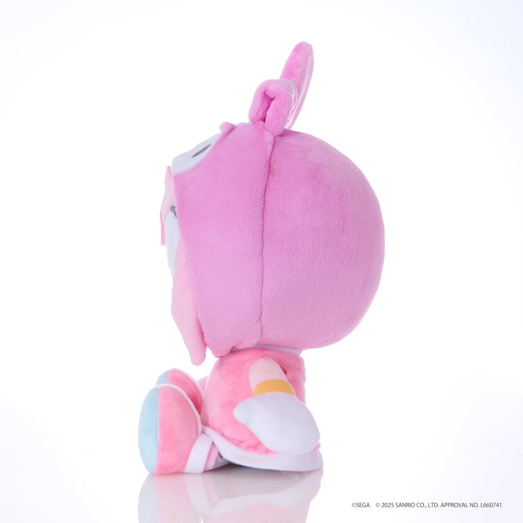 SEGA ИЗБРАННЫЕ ДРУЗЬЯ СОНИКА Плюшевая игрушка с персонажами Sanrio M Эми x My Melody &